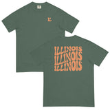 Illinois Wavy Text Comfort T