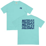 Michigan Wavy Text Comfort T