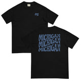 Michigan Wavy Text Comfort T