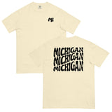 Michigan Wavy Text Comfort T
