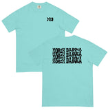 North Dakota Wavy Text Comfort T