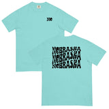 Nebraska Wavy Text Comfort T