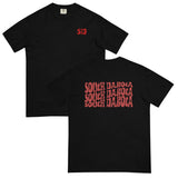 South Dakota Wavy Text Comfort T
