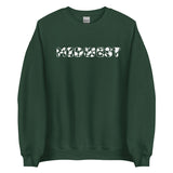 Midwest Cow Print Crewneck