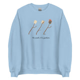 No yeah, it's perfect. Crewneck