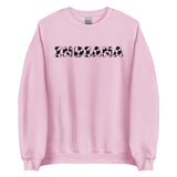 Indiana Cow Print Crewneck