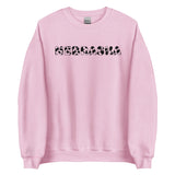 Nebraska Cow Print Crewneck