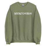 Wisconsin Cow Print Crewneck