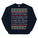 Things Midwesterners Say Ugly Sweater