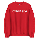 Nebraska Cow Print Crewneck