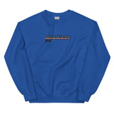 Embroidered Midwest USA Text Crewneck