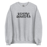 South Dakota Cow Print Crewneck