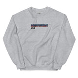 Embroidered Midwest USA Text Crewneck