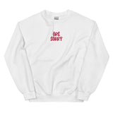 Embroidered Ope Sorry Valentines Crewneck