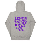 Ope Sorry Hoodie - Grey/Purple