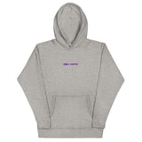 Ope Sorry Hoodie - Grey/Purple
