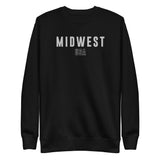 Embroidered Midwest USA Crewneck