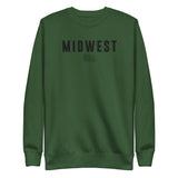 Embroidered Midwest USA Crewneck