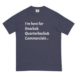 Snacks& Quarterbacks& Commercials Comfort T