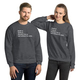 3 Absolute Truths Sweatshirt