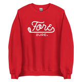 Fore Sure Golf Logo Crewneck