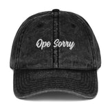 Ope Sorry Vintage Dad Hat
